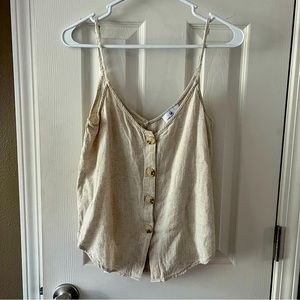 Linen Tank Top